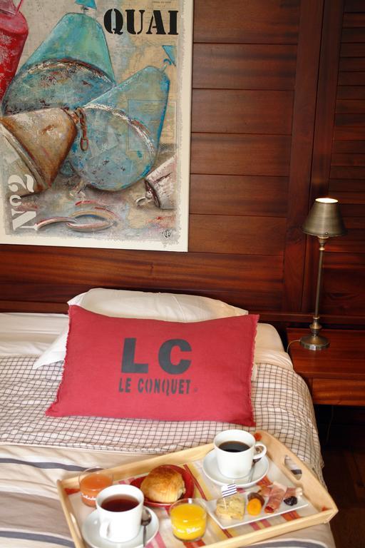 לה קונקה La Vinotiere Chambres Appartements Spa מראה חיצוני תמונה