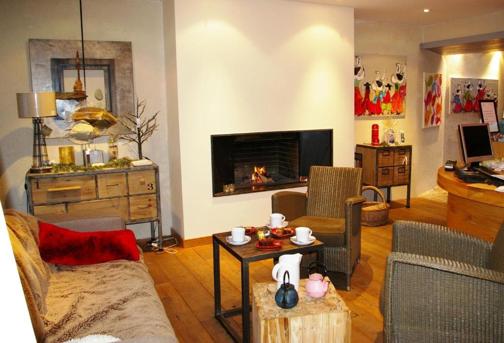 לה קונקה La Vinotiere Chambres Appartements Spa מראה חיצוני תמונה