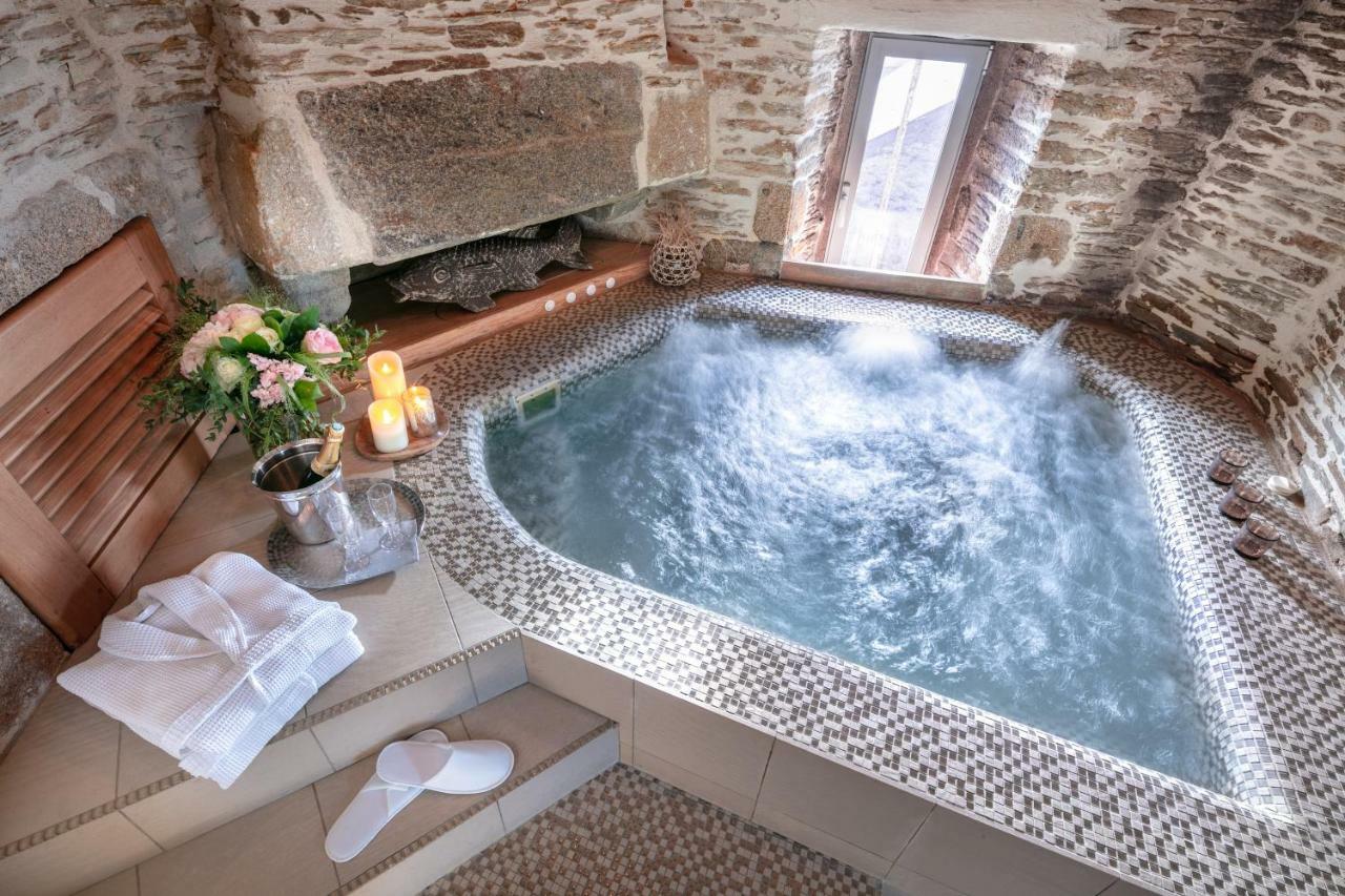 לה קונקה La Vinotiere Chambres Appartements Spa מראה חיצוני תמונה
