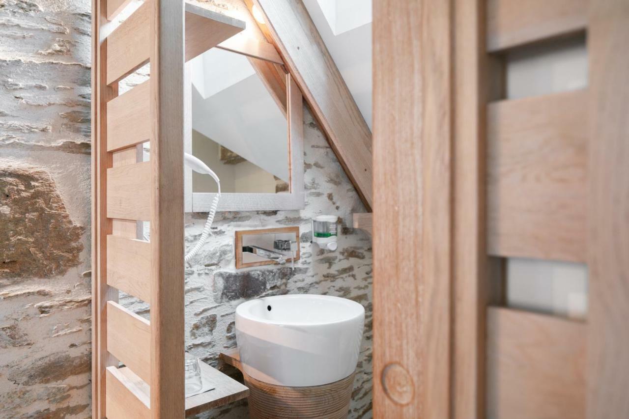 לה קונקה La Vinotiere Chambres Appartements Spa מראה חיצוני תמונה