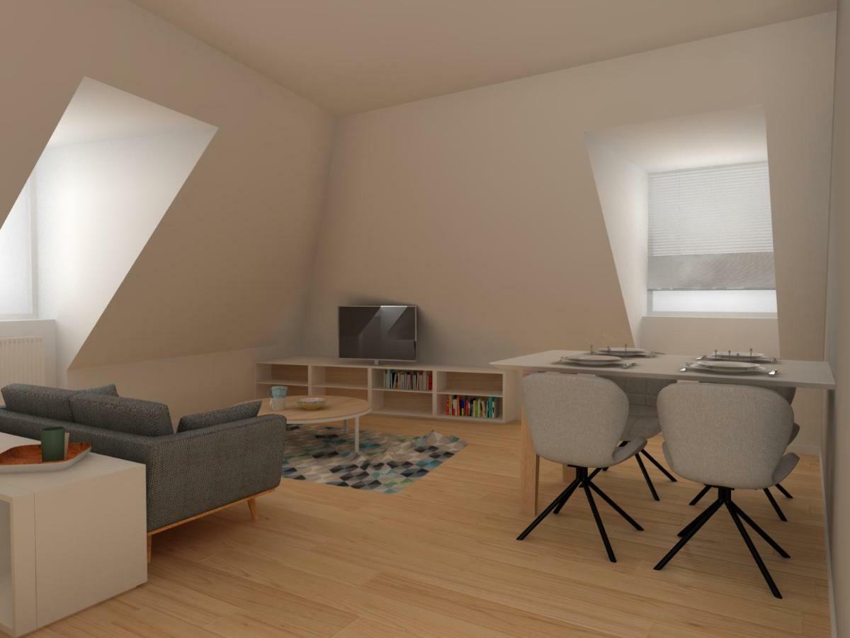 לה קונקה La Vinotiere Chambres Appartements Spa מראה חיצוני תמונה