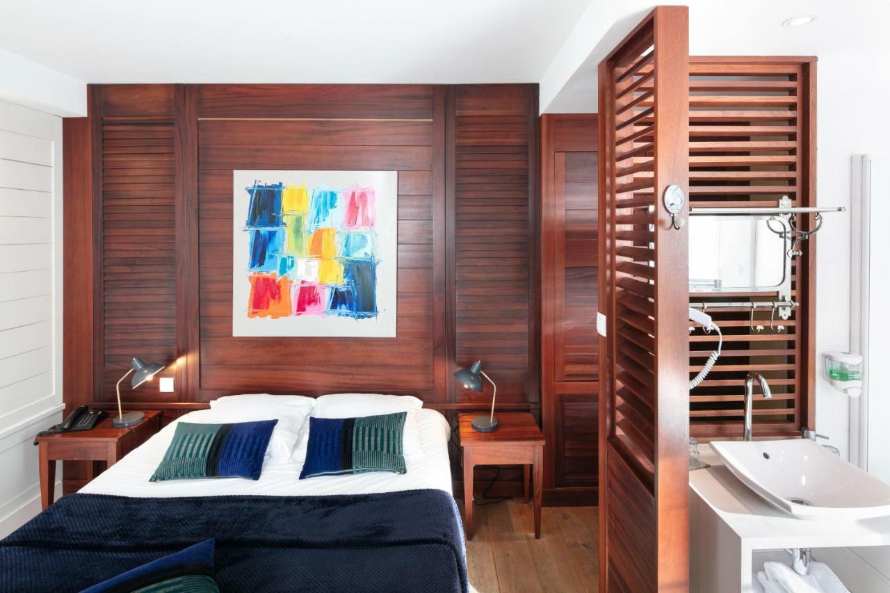 לה קונקה La Vinotiere Chambres Appartements Spa מראה חיצוני תמונה
