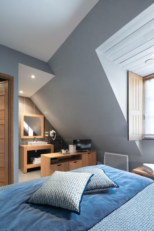 לה קונקה La Vinotiere Chambres Appartements Spa מראה חיצוני תמונה